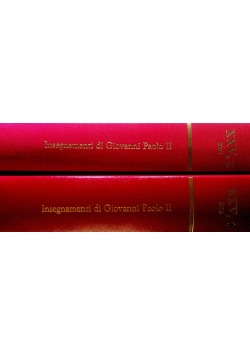 Insegnamenti di Giovanni Paolo II Tom XXV Część 1 i 2