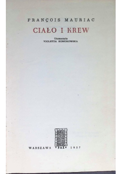 Ciało i krew