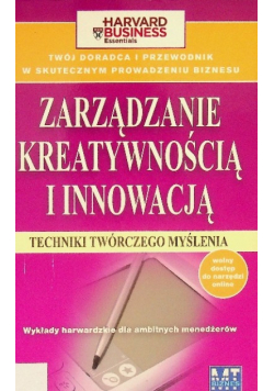 Zarządzanie kreatywnością i innowacją