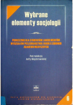 Wybrane elementy socjologii