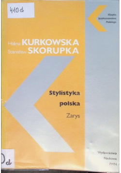 Stylistyka polska Zarys