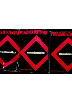 Poradnik Inżyniera Mechanika Tom 1 do 3