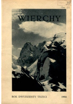 Rocznik Wierchy, rok dwudziesty trzeci