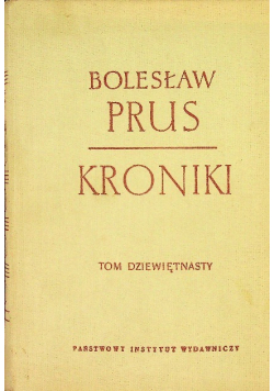 Prus Kroniki Tom 19