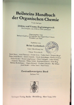 Beilsteins Handbuch der Organischen Chemie