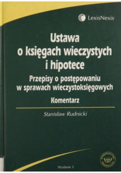 Ustawa o księgach wieczystych i hipotece
