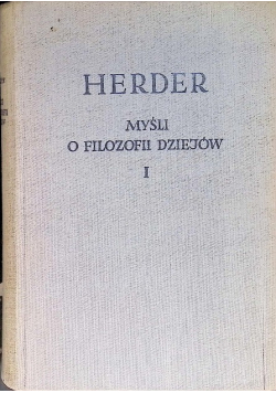 Myśli o filozofii dziejów