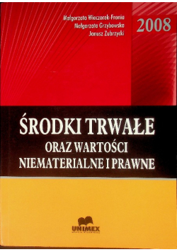 środki trwałe 2008