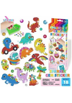 Diamentowa mozaika Sparkle dino