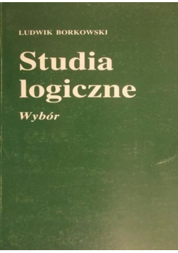Studia logiczne Borkowski Wybór