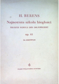 Najnowsza szkoła biegłości Na fortepian