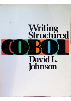 Writing Structured Cobol