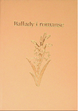 Mickiewicz Ballady i romanse