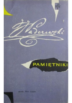 Paderewski Pamiętniki