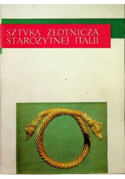 Sztuka złotnicza starożytnej Italii