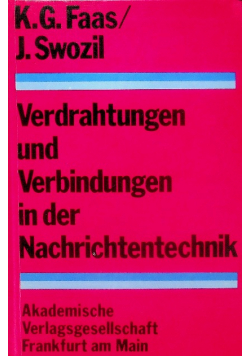 Verdrahtungen und Verbindungen in der Nachrichtentechnik