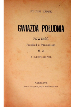 Gwiazda Południa 1895 r.