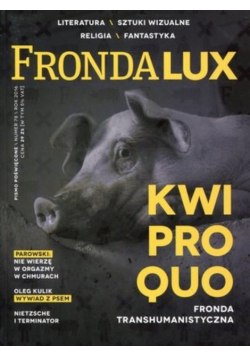 Fronda Lux Nr 78/2016 Kwi Pro Quo