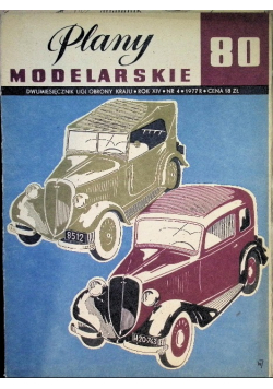 Plany modelarskie Nr 4 / 77