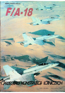 Przegląd konstrukcji lotniczych F / A 18 Nr 8 / 92