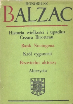 Historia wielkości i upadku Cezara Birotteau Bank Nucingena