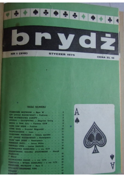 Brydż Nr. 1 / 75