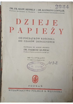 Dzieje papieży 1936 r.