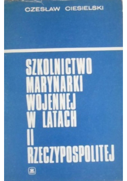 Szkolnictwo marynarki wojennej w latach II Rzeczypospolitej