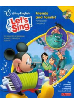 Disney English Let's Sing! Friends and Family!