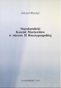 Starokatolicki Kościół Mariawitów w okresie II Rzeczypospolitej