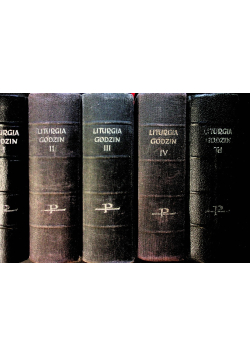 Liturgia godzin Tom 1 do 5