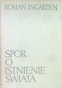 Spór o istnienie Świata