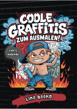 Coole Graffitis zum ausmalen!
