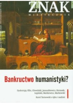 Bankructwo humanistyki ? Nr 10/09