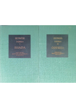Iliada i Odyseja Tom I i II