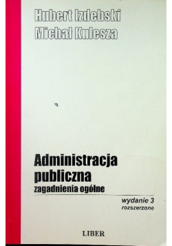 Administracja publiczna Zagadnienia ogólne