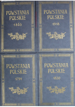 Powstanie Polskie Tom 1 do 4
