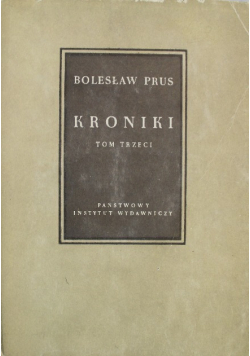 Kroniki Tom 3