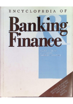 Encyclopedia of Banking and Finance