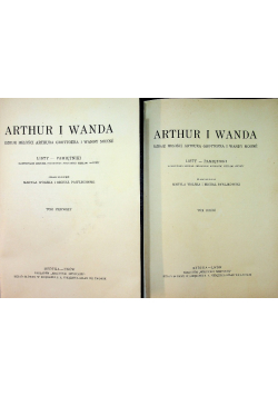 Arthur i Wanda Tom 1 i 2  1928 r.