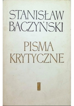 Pisma krytyczne