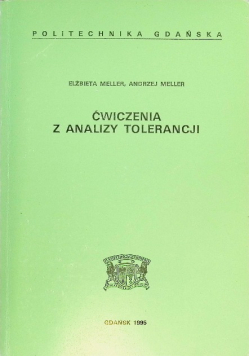 Ćwiczenia z analizy tolerancji