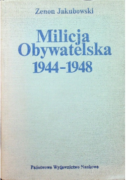 Milicja Obywatelska 1944-1948