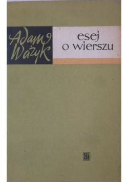 Esej o wierszu