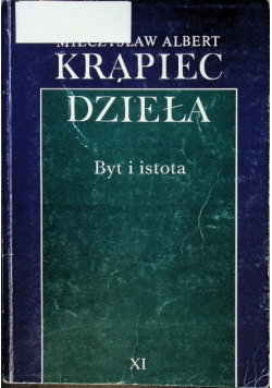 Dzieła byt i istota Tom 11