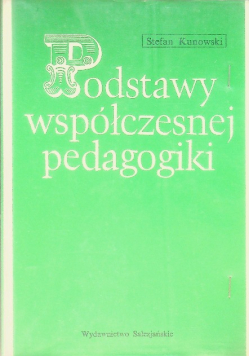 Podstawy współczesnej pedagogiki