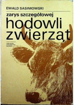 Zarys szczegółowej hodowli zwierząt