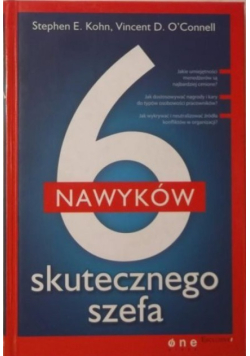 6 nawyków skutecznego szefa