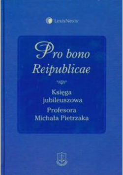 Pro bono Reipublicae