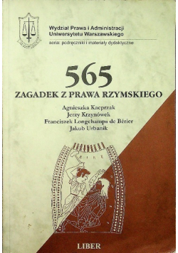 565 zagadek z prawa rzymskiego